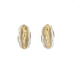 Paola Vilas Brinco Venus uma joia em formato de concha no seu interior um corpo feminino em prata 925 com banho de ouro 18k.  Joias femininas.