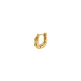Piercing Paola Vilas em ouro 18k de corpo feminino em argola 