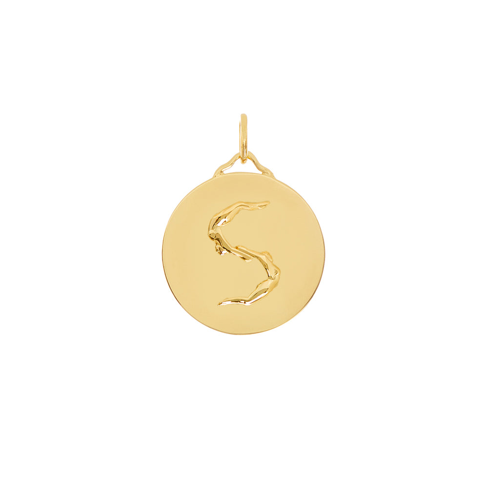 Medalha Alfabeto Eugênia Gold